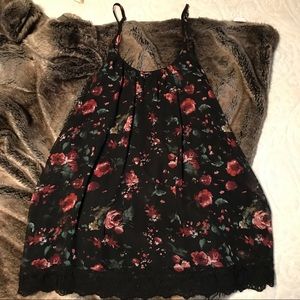 Floral slip dress